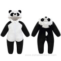 Cotton Animal Cute Panda Boy Baby Rompers Hooded